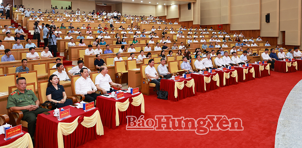 Tỉnh Hưng Yên có nhiều cách làm sáng tạo, linh hoạt trong vận hành bộ máy của hệ thống chính trị và chính quyền địa phương 2 cấp