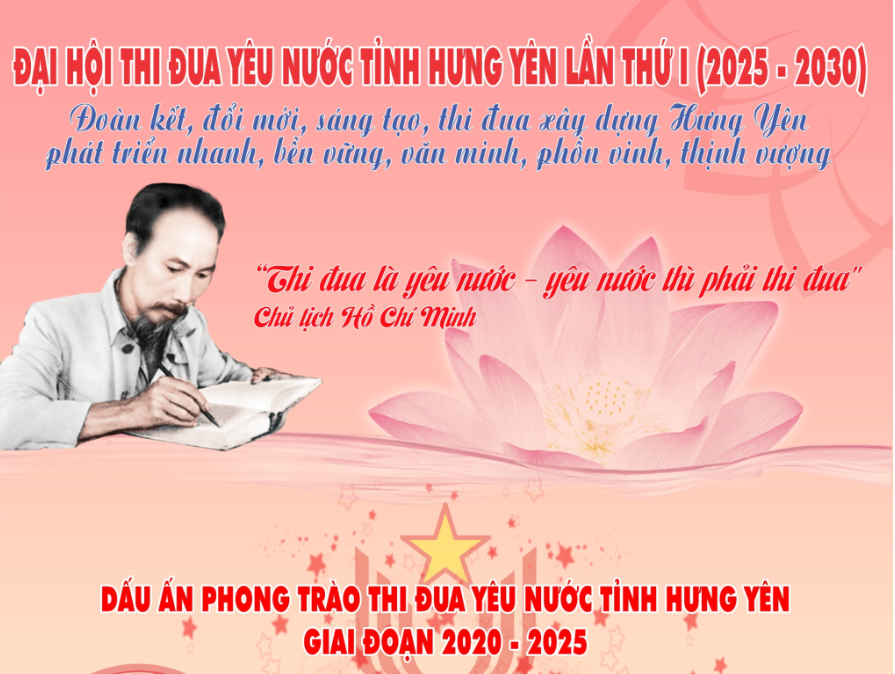 Dấu ấn phong trào thi đua yêu nước tỉnh Hưng Yên giai đoạn 2020-2025