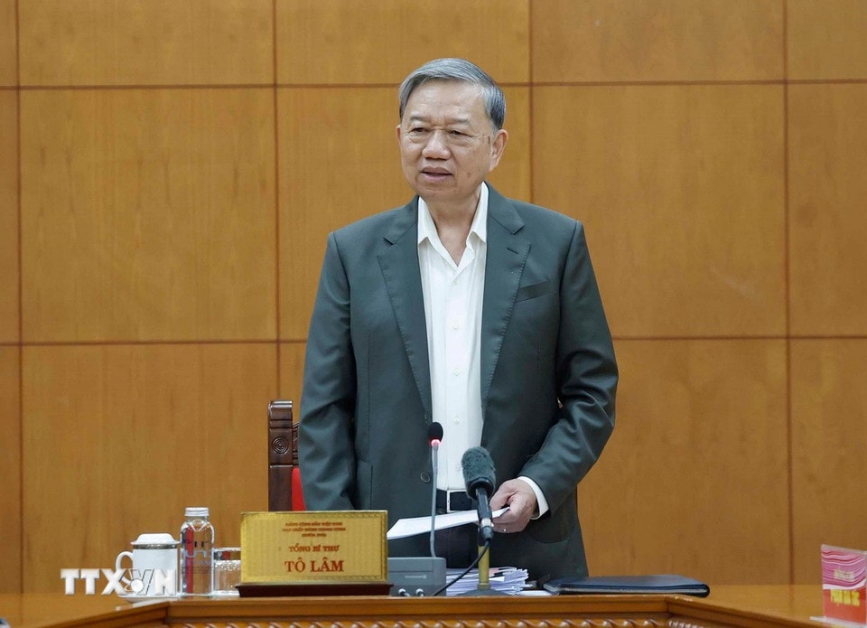 Tổng Bí thư Tô Lâm: Chuyển tư duy chăm sóc y tế cho người khuyết tật sang cách tiếp cận xã hội hòa nhập