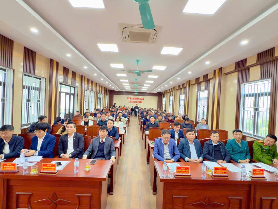 HĐND xã Khoái Châu tổ chức Kỳ họp thứ Ba khóa I thông qua các Nghị quyết quan trọng về điều chỉnh, bổ sung kế hoạch đầu tư công