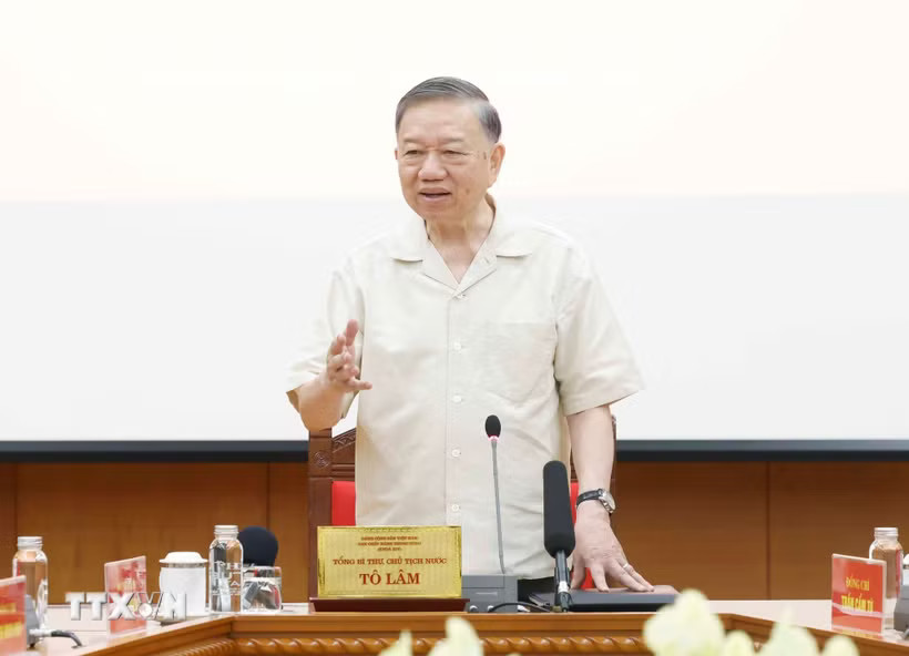 Tổng Bí thư, Chủ tịch nước Tô Lâm: Từng bước chuyển mạnh tư duy từ quản lý văn hóa sang kiến tạo phát triển