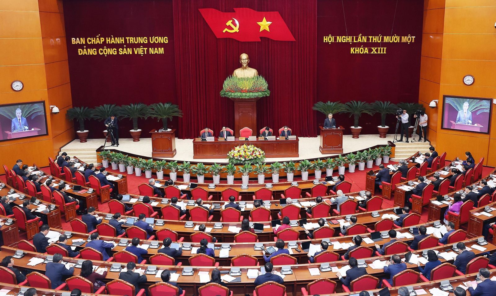 Khai mạc Hội nghị lần thứ 11 Ban Chấp hành Trung ương Đảng khóa XIII