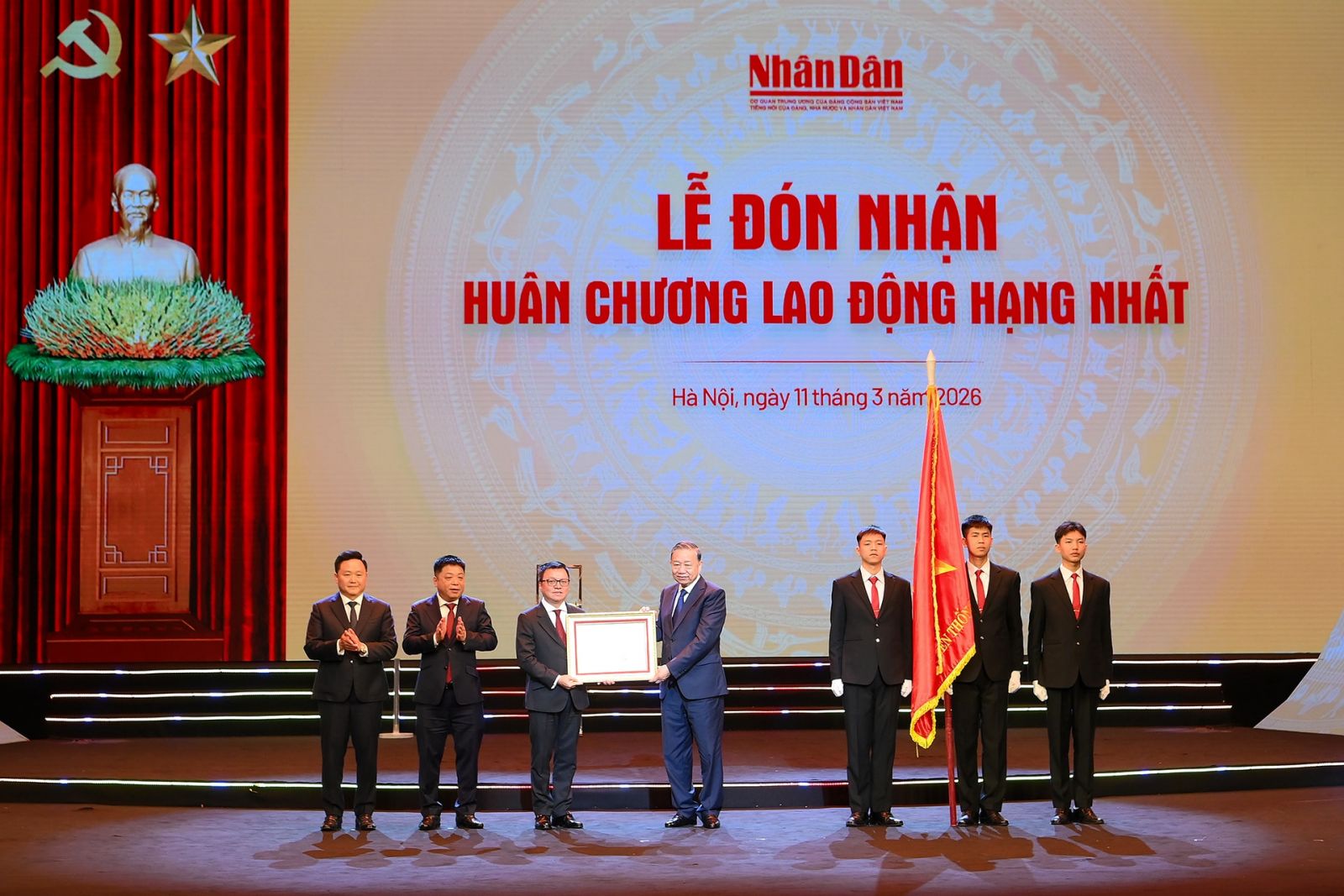 Tổng Bí thư Tô Lâm dự Lễ kỷ niệm 75 năm Ngày ra số đầu của Báo Nhân dân