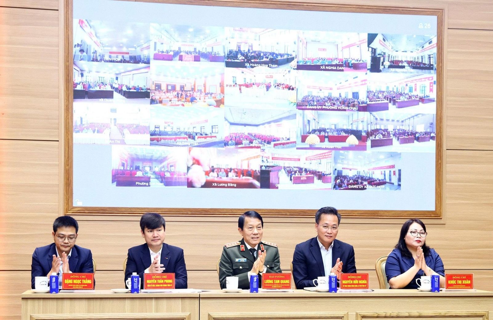 Bộ trưởng Lương Tam Quang tiếp xúc cử tri tại Đơn vị bầu cử số 3, tỉnh Hưng Yên