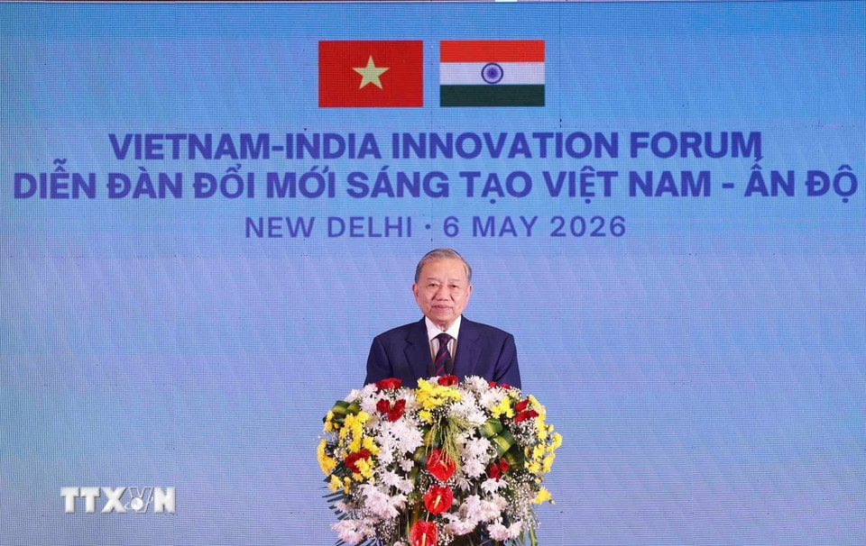 Tổng Bí thư, Chủ tịch nước Tô Lâm dự Diễn đàn Đổi mới Sáng tạo Việt Nam - Ấn Độ