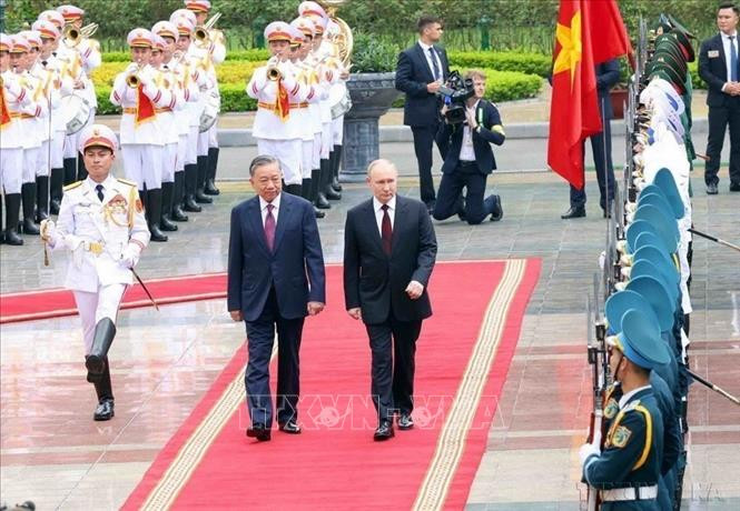 Dấu mốc nâng tầm quan hệ Đối tác Chiến lược toàn diện Việt Nam - Liên bang Nga