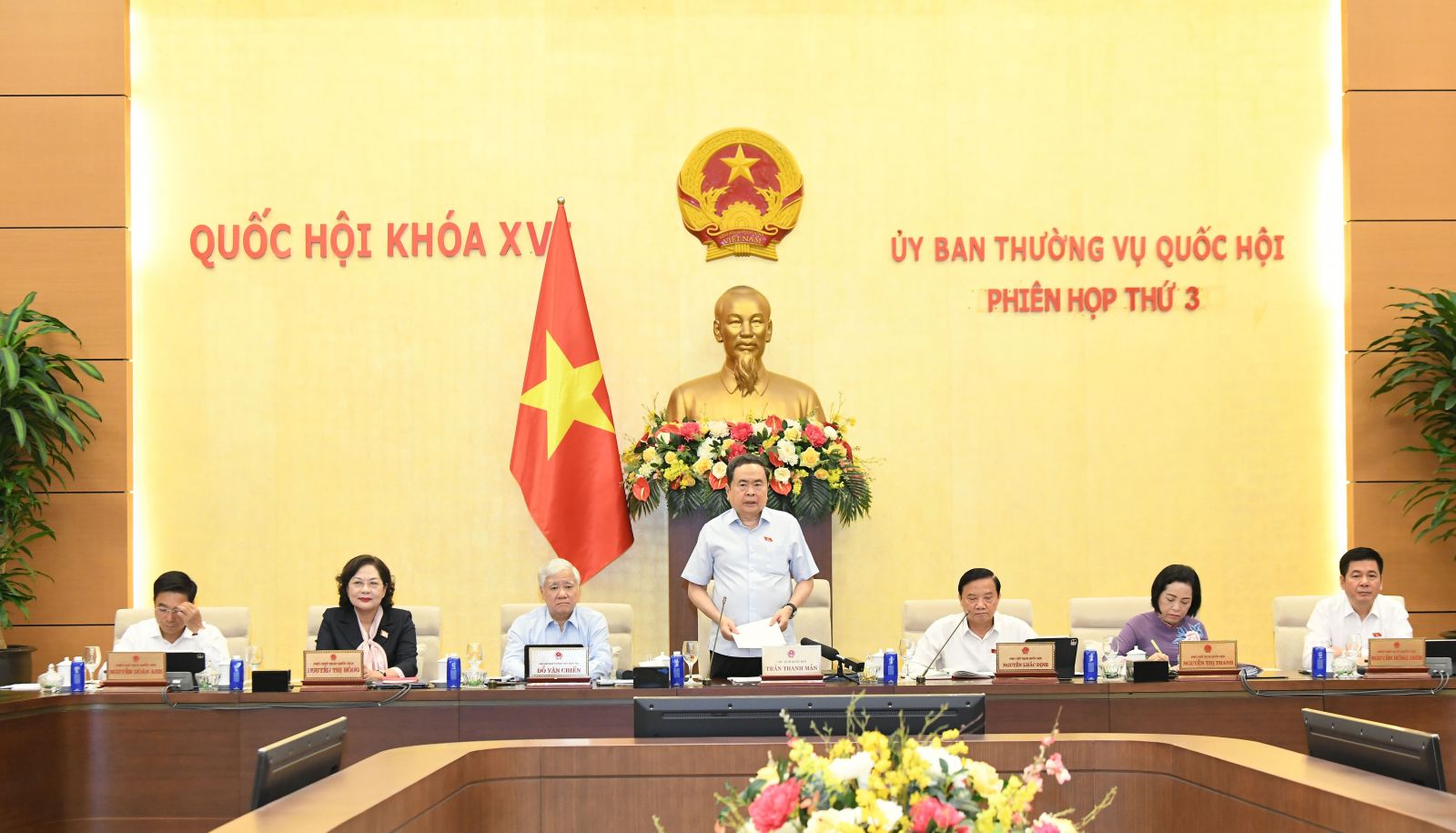 Khai mạc Phiên họp thứ 3 của Ủy ban Thường vụ Quốc hội