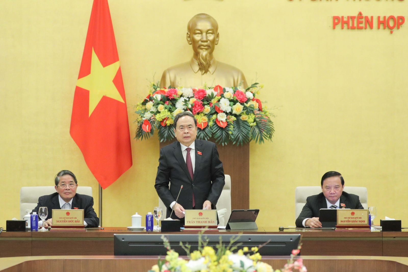 Khai mạc Phiên họp thứ 54 của Ủy ban Thường vụ Quốc hội