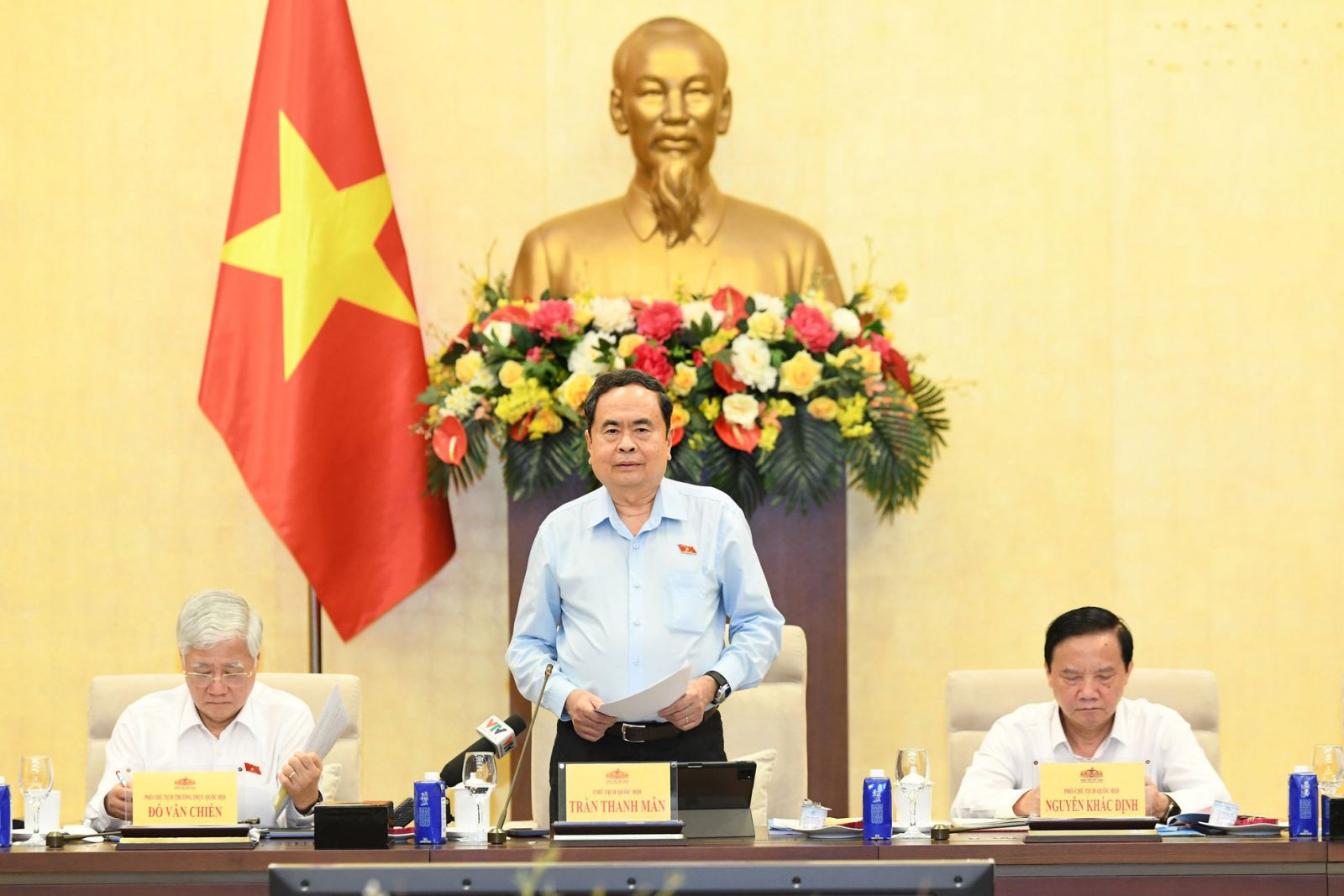 Chủ tịch Quốc hội Trần Thanh Mẫn: Đổi mới tư duy, quyết liệt hành động, giữ vững kỷ cương, lấy kết quả làm thước đo