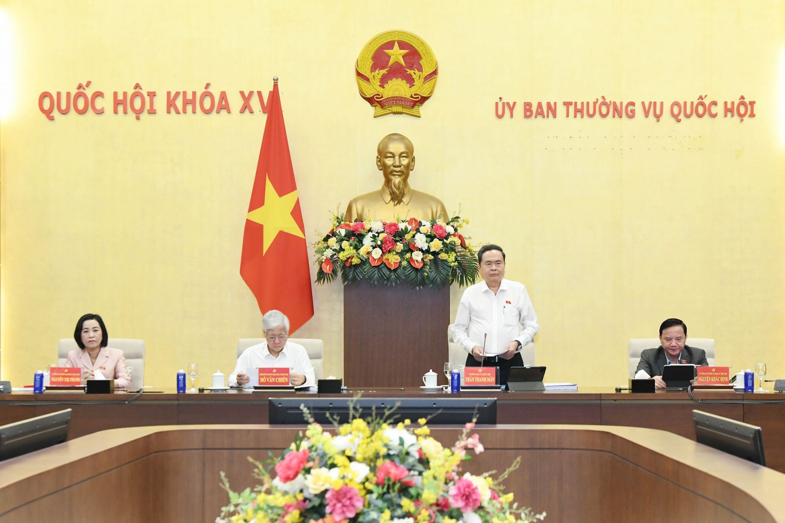 Chủ tịch Quốc hội Trần Thanh Mẫn: Tổ chức thành công Kỳ họp thứ Nhất, tạo khí thế mới, niềm tin mới cho nhiệm kỳ mới