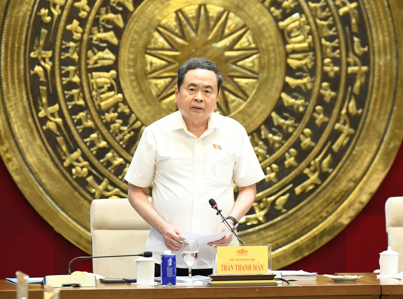 Chủ tịch Quốc hội Trần Thanh Mẫn: Giám sát chặt chẽ việc ban hành văn bản hướng dẫn thi hành luật