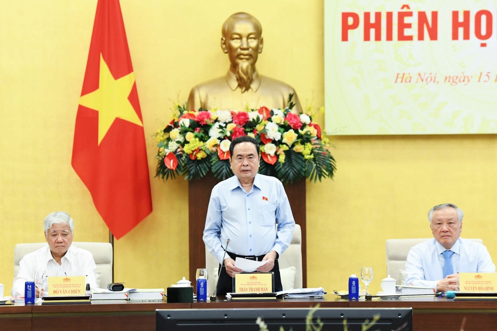 Chủ tịch Quốc hội Trần Thanh Mẫn: Bảo đảm mọi quy trình bầu cử được thực hiện trên cơ sở biểu mẫu chuẩn hóa