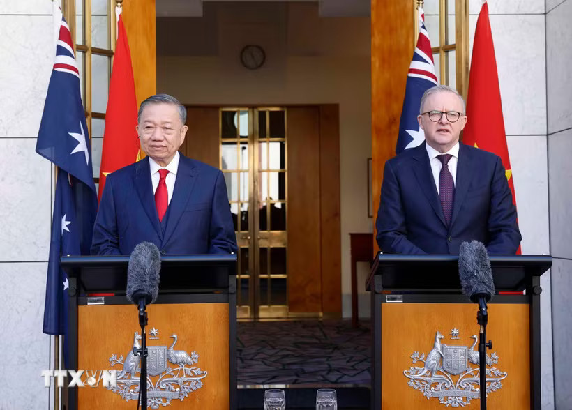 Tuyên bố chung về Làm sâu sắc quan hệ Đối tác chiến lược toàn diện Việt Nam - Australia