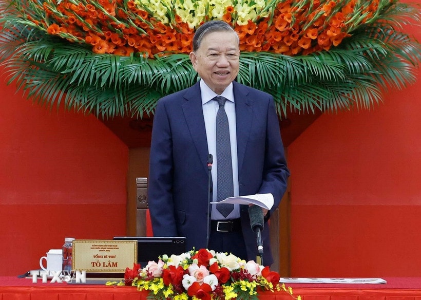 Tổng Bí thư Tô Lâm: Năm 2026 “Hành động đột phá, lan tỏa kết quả” về phát triển khoa học, công nghệ, đổi mới sáng tạo và chuyển đổi số