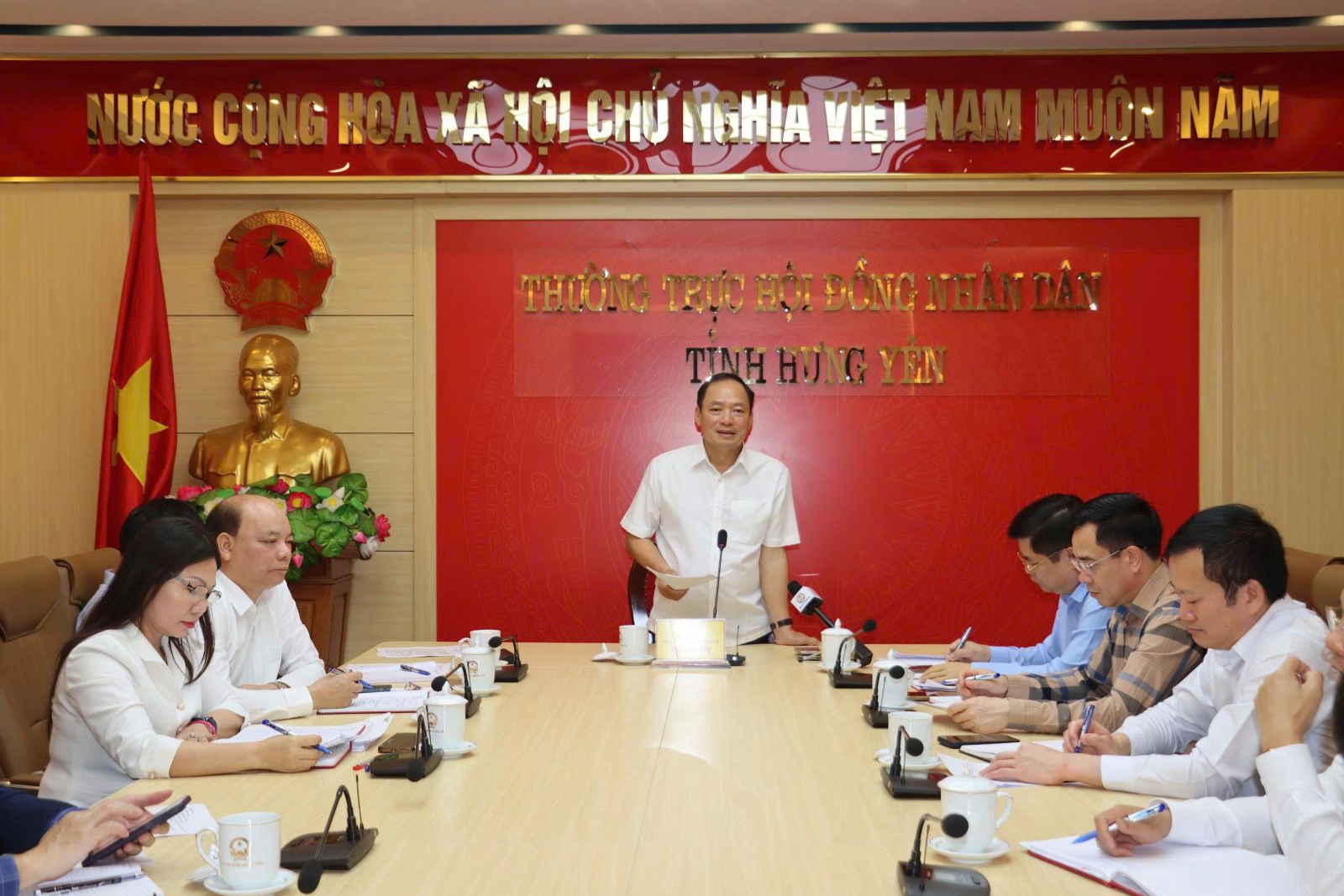 Hội nghị liên tịch thống nhất dự kiến nội dung, chương trình Kỳ họp thứ Nhất, HĐND tỉnh Hưng Yên khoá XVIII nhiệm kỳ 2026-2031
