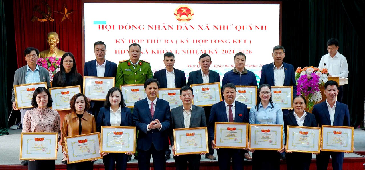 HĐND xã Như Quỳnh tổng kết hoạt động nhiệm kỳ 2021 - 2026
