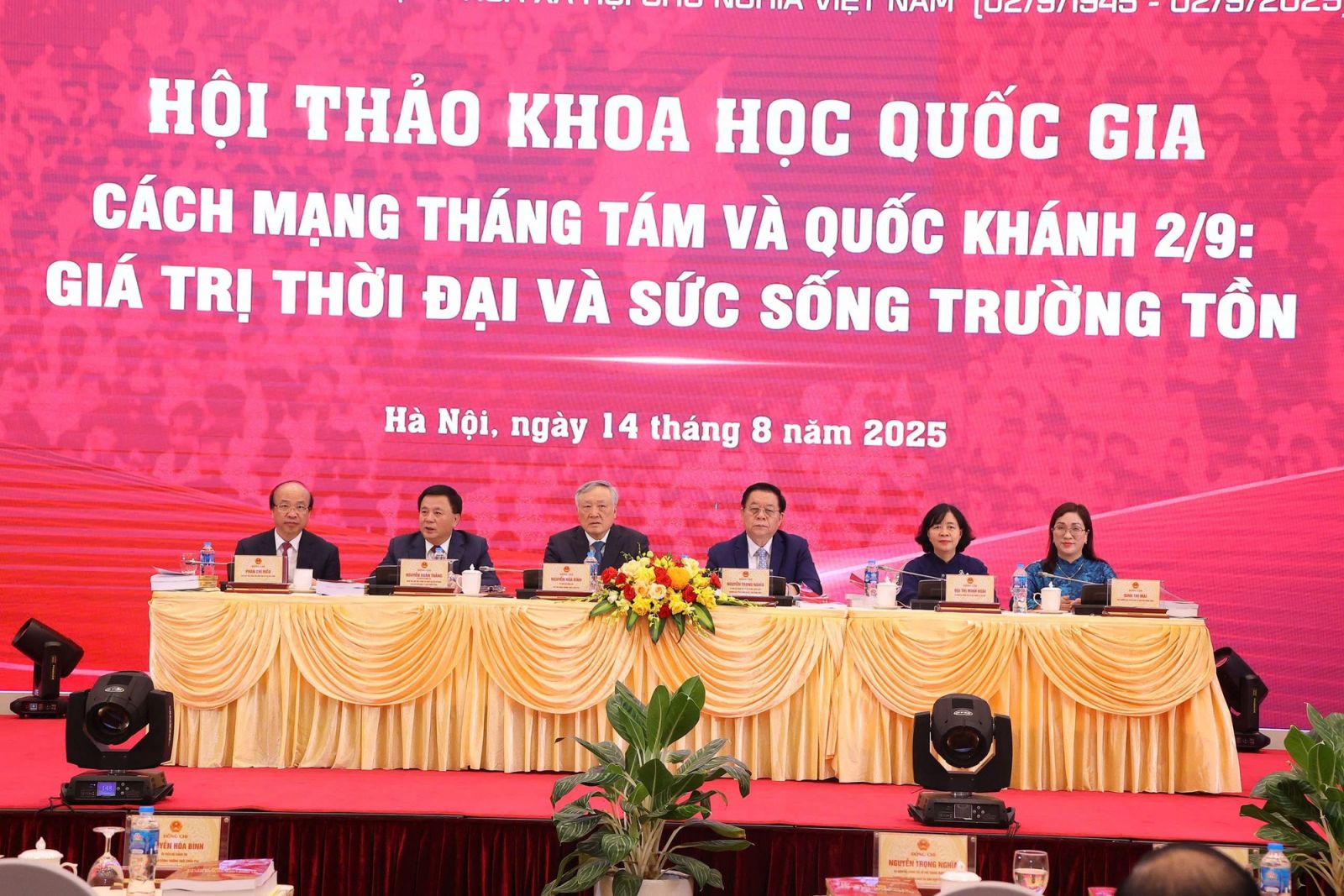 Cách mạng Tháng Tám và Quốc khánh 2/9: Giá trị thời đại và sức sống trường tồn