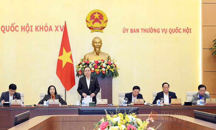 Ủy ban Thường vụ Quốc hội cho ý kiến về chuẩn bị Kỳ họp thứ Chín, Quốc hội Khóa XV