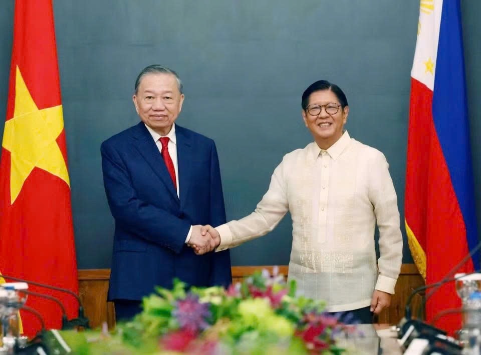 Tổng Bí thư, Chủ tịch nước Tô Lâm hội đàm với Tổng thống Philippines