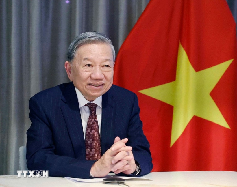 Tổng Bí thư Tô Lâm điện đàm với nguyên Thượng nghị sỹ Hoa Kỳ Patrick Leahy