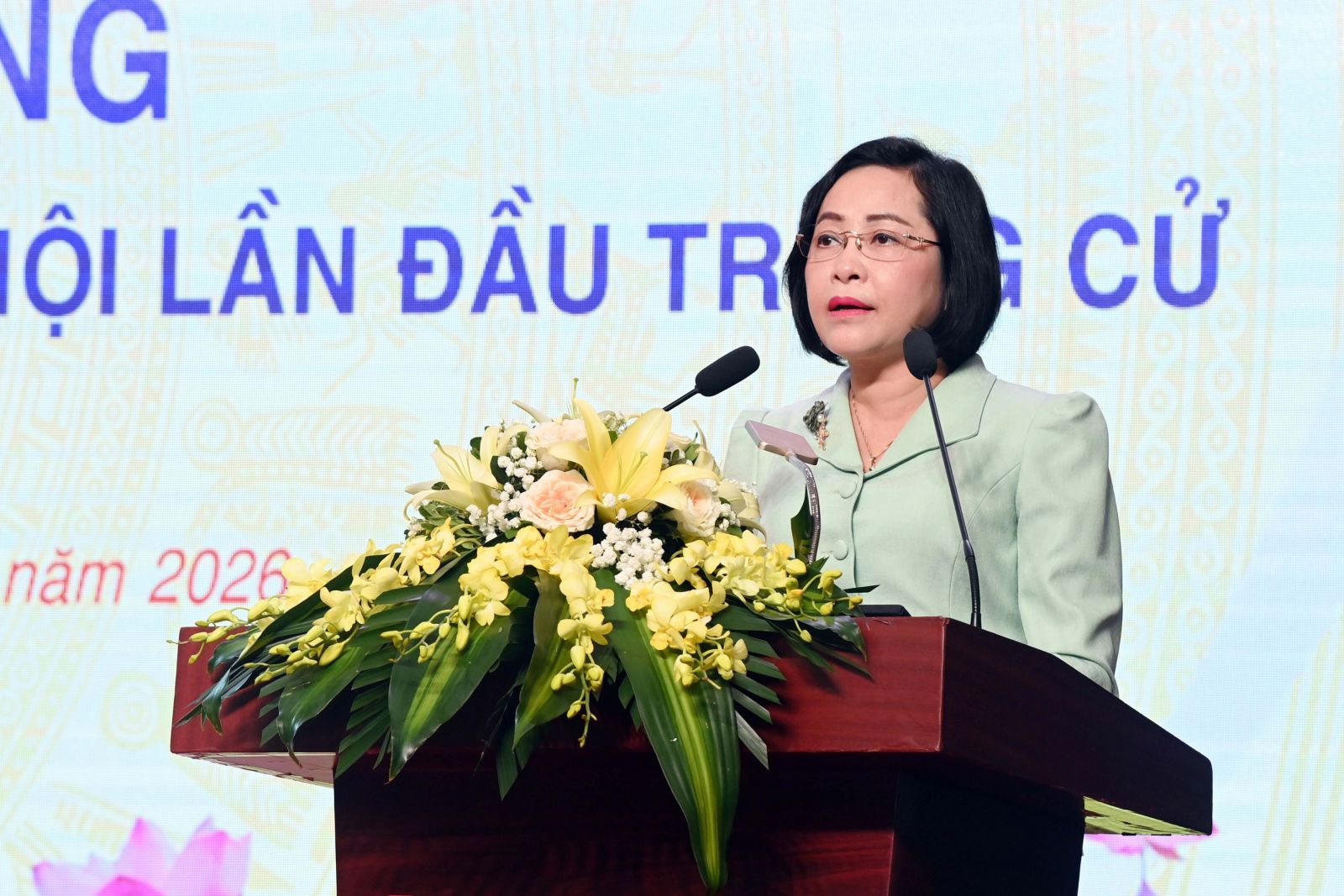 Phó Chủ tịch Quốc hội Nguyễn Thị Thanh dự Hội nghị bồi dưỡng “Giới thiệu về Quốc hội cho người lần đầu trúng cử đại biểu Quốc hội”