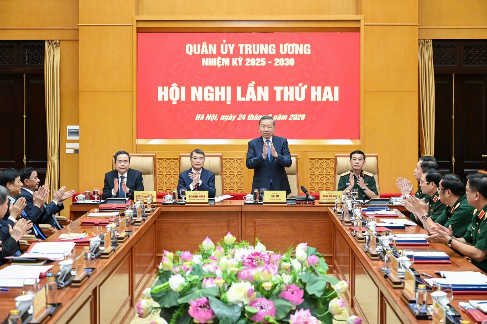 Tổng Bí thư, Chủ tịch nước Tô Lâm chủ trì Hội nghị Quân ủy Trung ương