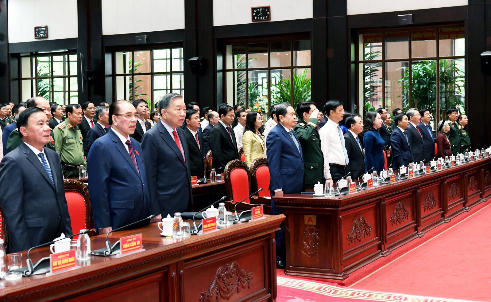 Tổng Bí thư, Chủ tịch nước Tô Lâm dự Đại hội đại biểu toàn quốc Hội Cựu chiến binh lần thứ VIII
