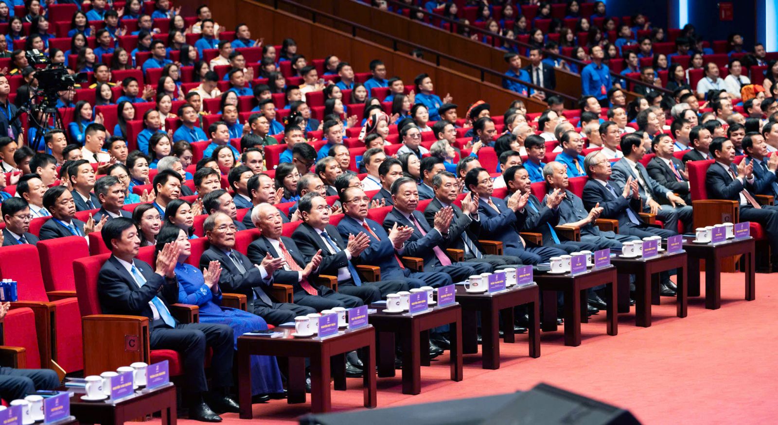 Tổng Bí thư, Chủ tịch nước Tô Lâm dự Đại hội đại biểu toàn quốc Đoàn Thanh niên Cộng sản Hồ Chí Minh lần thứ XIII