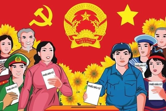 Hướng dẫn quy trình bỏ phiếu bầu cử đại biểu Quốc hội khóa XVI và đại biểu HĐND các cấp nhiệm kỳ 2026-2031