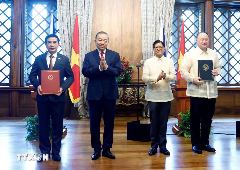 Việt Nam - Philippines nâng cấp quan hệ Đối tác Chiến lược tăng cường