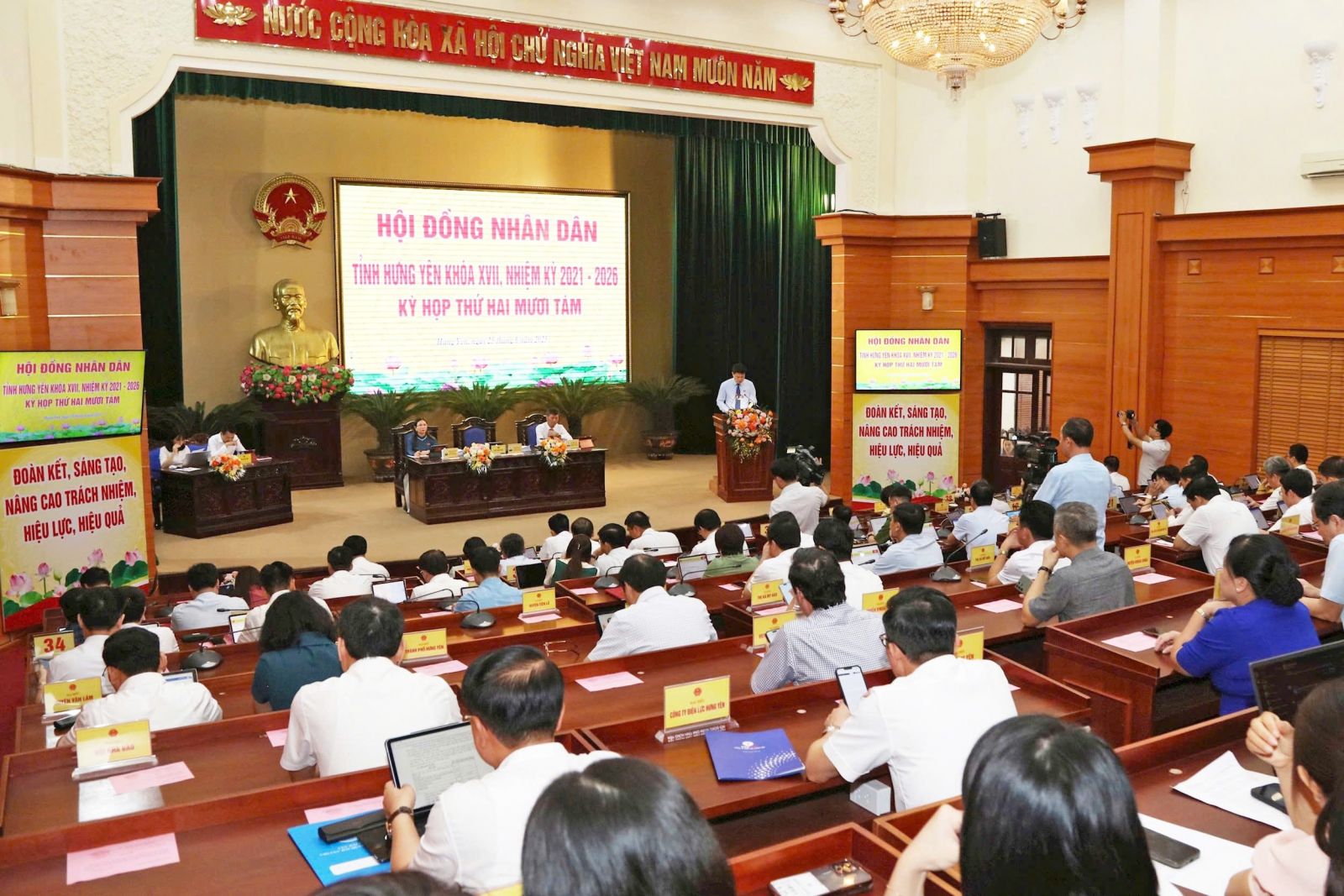 Kỳ họp thứ 28, HĐND tỉnh Hưng Yên Khóa XVII - Dấu ấn một kỳ họp lịch sử Tạo nền tảng bứt phá phát triển