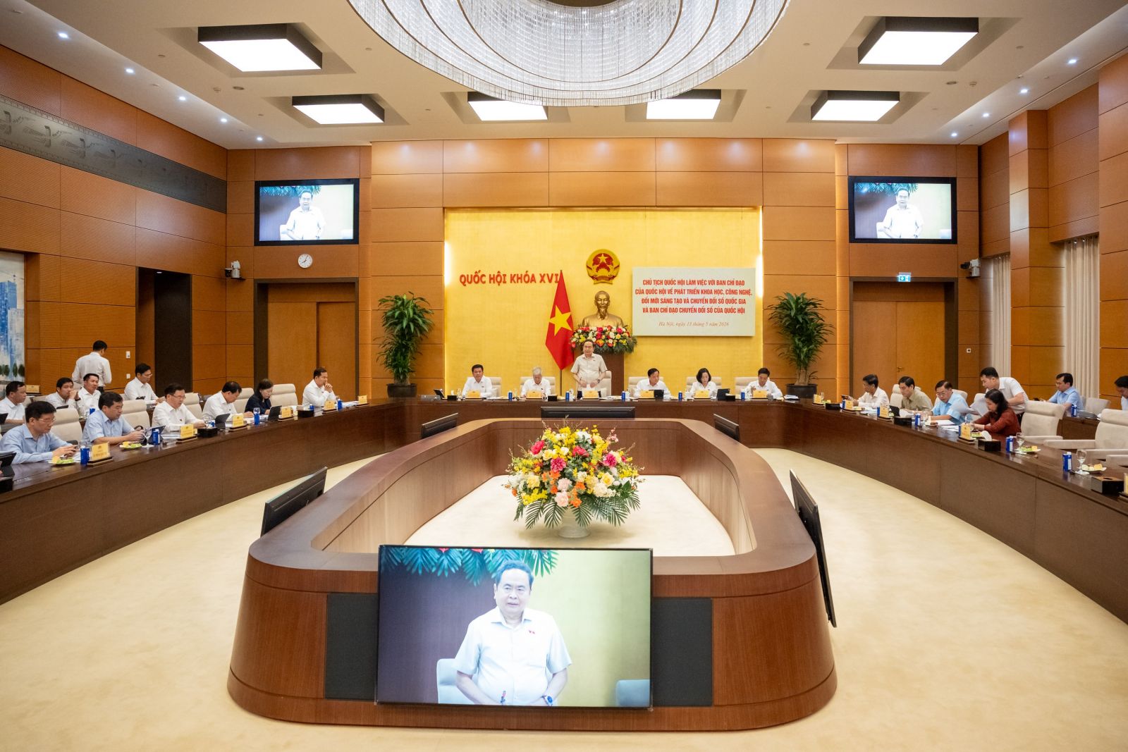 Chủ tịch Quốc hội Trần Thanh Mẫn: Dữ liệu phải coi là tài sản chiến lược của Quốc hội