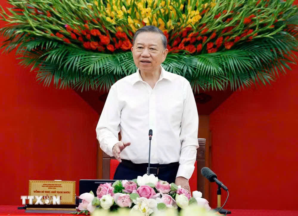Tổng Bí thư, Chủ tịch nước Tô Lâm: Tổng rà soát, làm sạch, chuẩn hóa dữ liệu, kết nối trên phạm vi toàn hệ thống chính trị