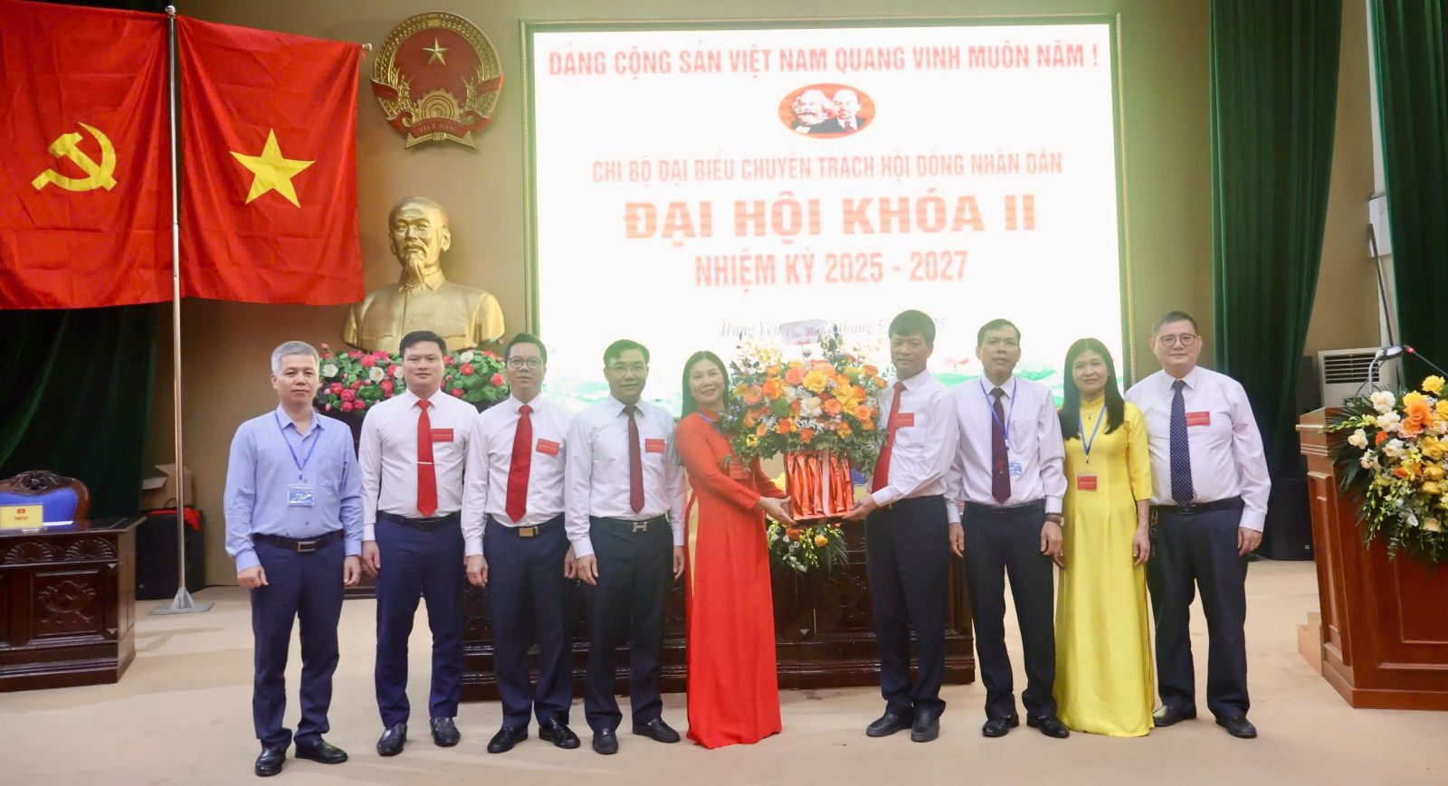 Đại hội Chi bộ đại biểu chuyên trách HĐND, nhiệm kỳ 2025-2027