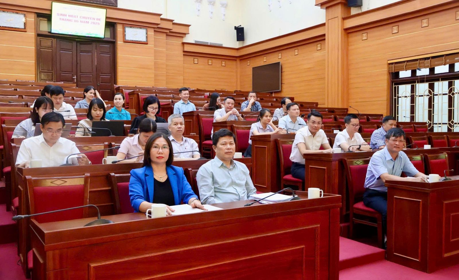 Đảng bộ Hội đồng nhân dân tỉnh tổ chức  Hội nghị sinh hoạt chuyên đề tháng 6/2025