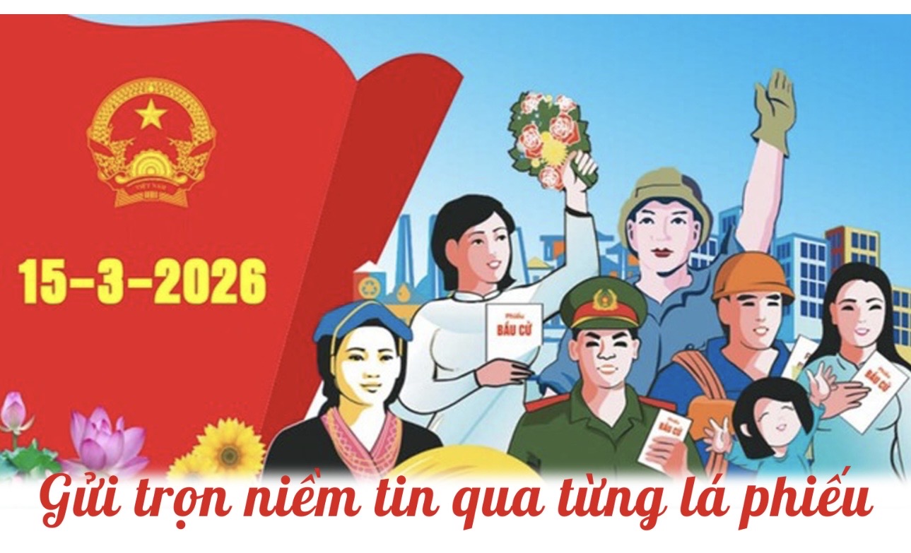 Gửi trọn niềm tin qua từng lá phiếu