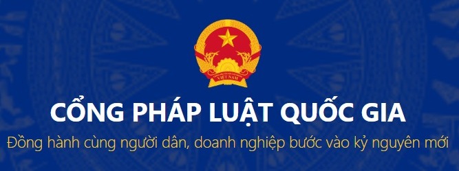 CỔNG PHÁP LUẬT QUỐC GIA
