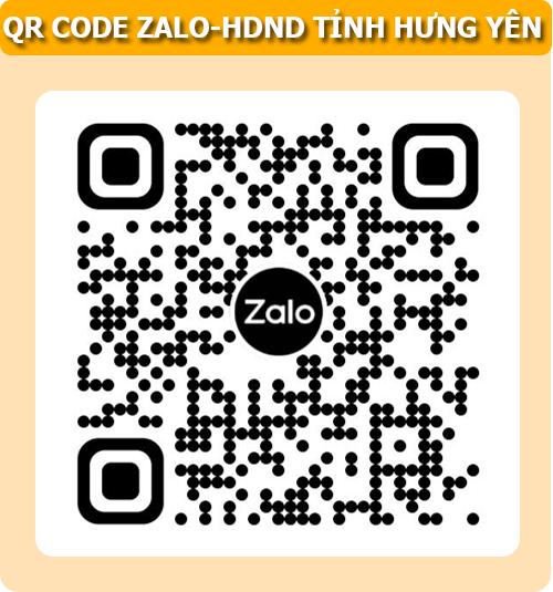 QR Code Zalo OA HDND tỉnh