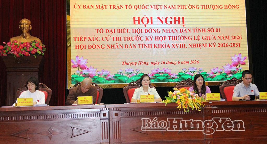 Cử tri phường Thượng Hồng kiến nghị giải quyết tình trạng ô nhiễm môi trường do rác thải sinh hoạt tồn đọng