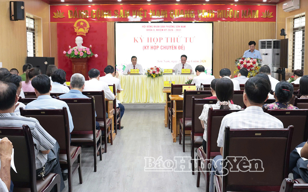 Phường Sơn Nam giảm 10 tổ dân phố sau sắp xếp