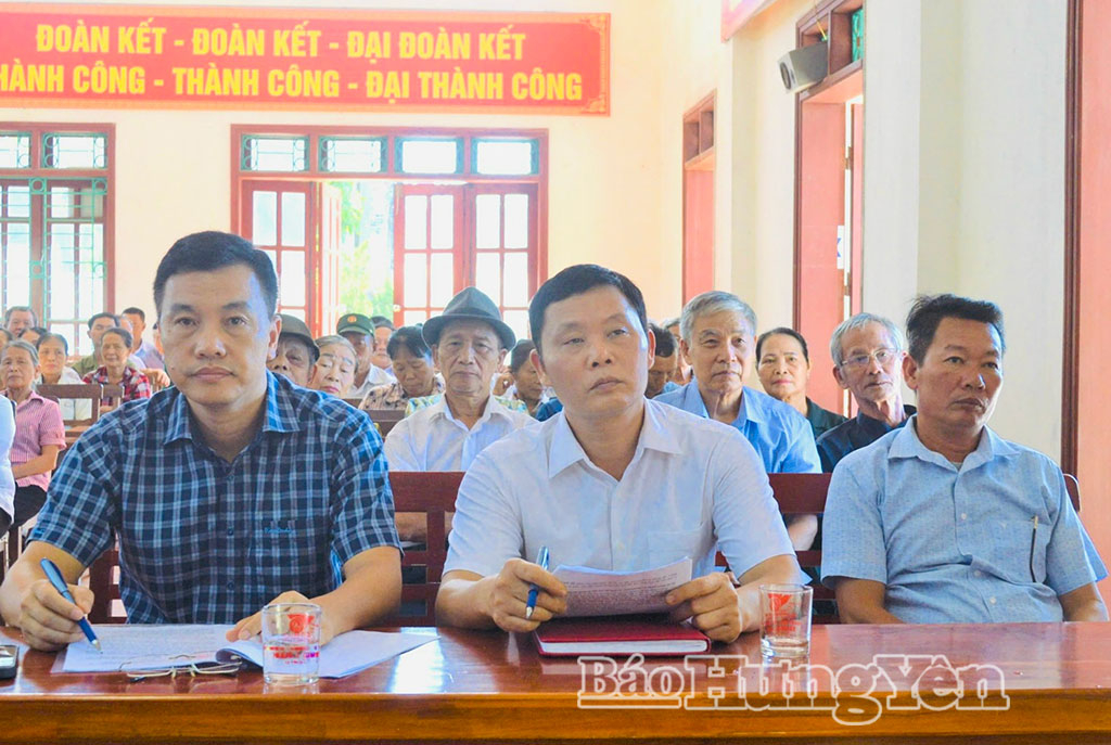 Cử tri xã Hưng Hà kiến nghị nhiều nội dung liên quan đến phát triển sản xuất nông nghiệp