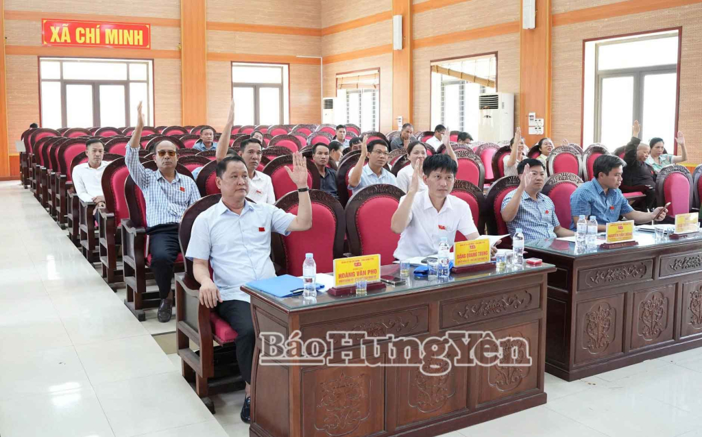 Xã Chí Minh: Thông qua Nghị quyết về sắp xếp, sáp nhập thôn