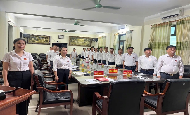 HĐND xã Nam Cường thông qua đề án sắp xếp, tổ chức lại thôn trên địa bàn xã