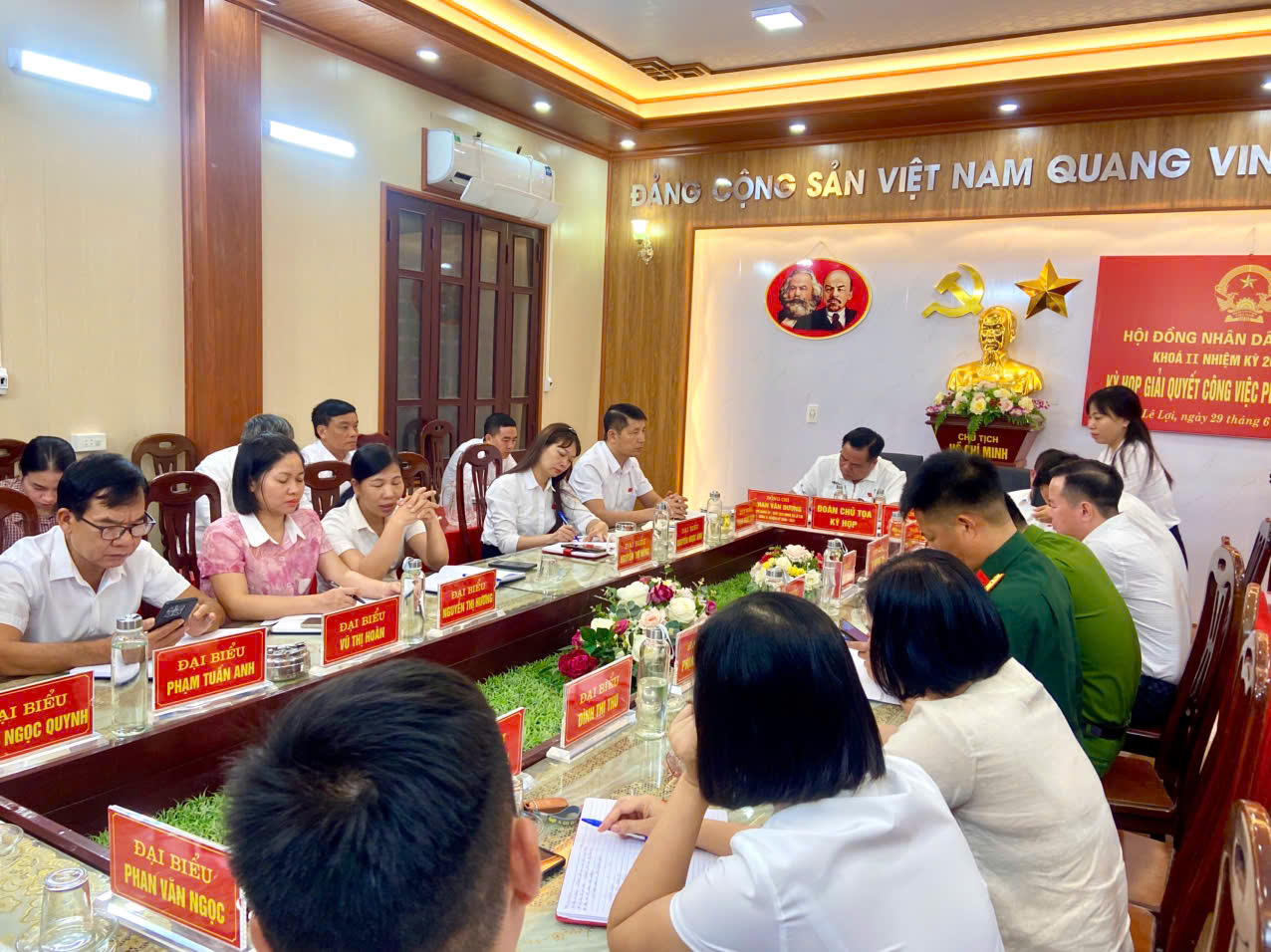 HĐND xã Lê Lợi tổ chức Kỳ họp giải quyết công việc phát sinh đột xuất năm 2026, quyết nghị nhiều nội dung quan trọng phục vụ phát triển kinh tế - xã hội
