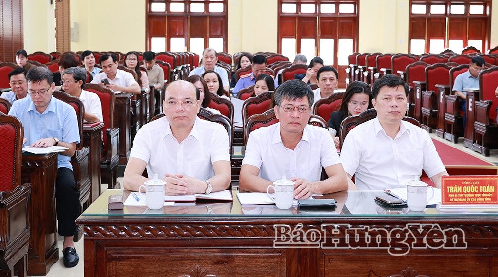 Đảng ủy các cơ quan Đảng tỉnh: Tập trung tham mưu, triển khai thực hiện hiệu quả các nhiệm vụ chính trị trọng tâm trong những tháng cuối năm 2026