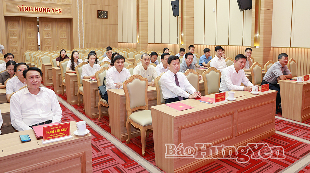 Công bố các quyết định của Ban Thường vụ Tỉnh ủy về công tác tổ chức, cán bộ