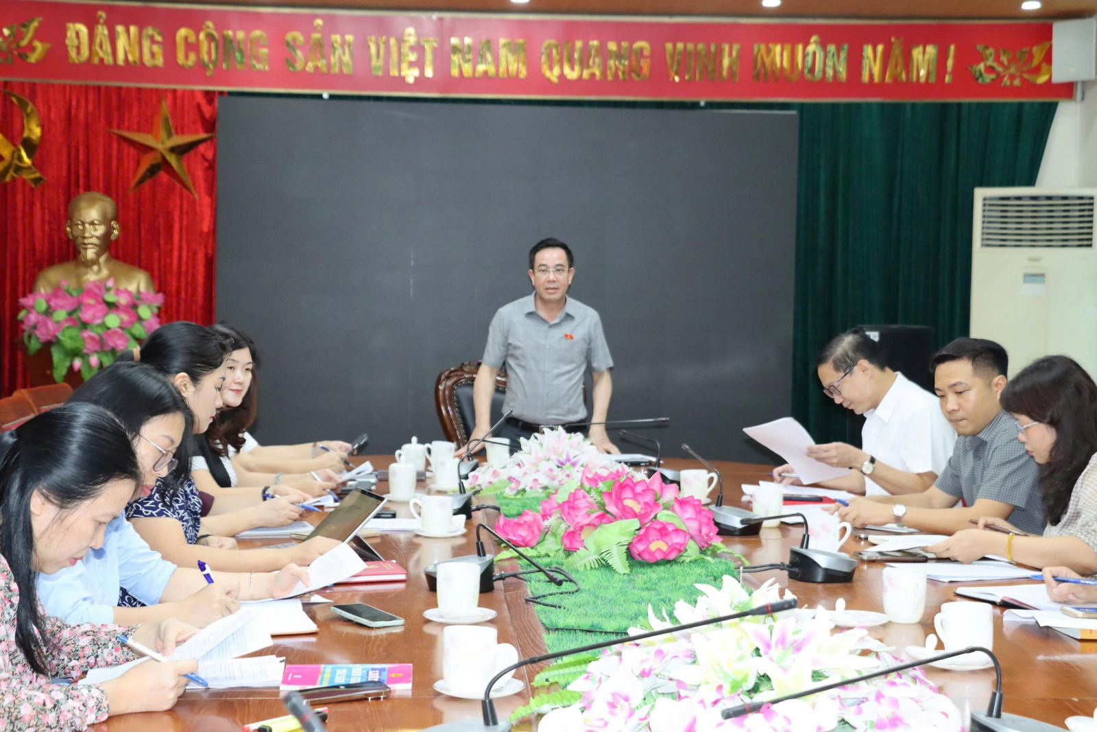 Đoàn đại biểu Quốc hội tỉnh khảo sát về tình hình thực hiện Luật Đấu giá tài sản trên địa bàn tỉnh giai đoạn 2024-2026